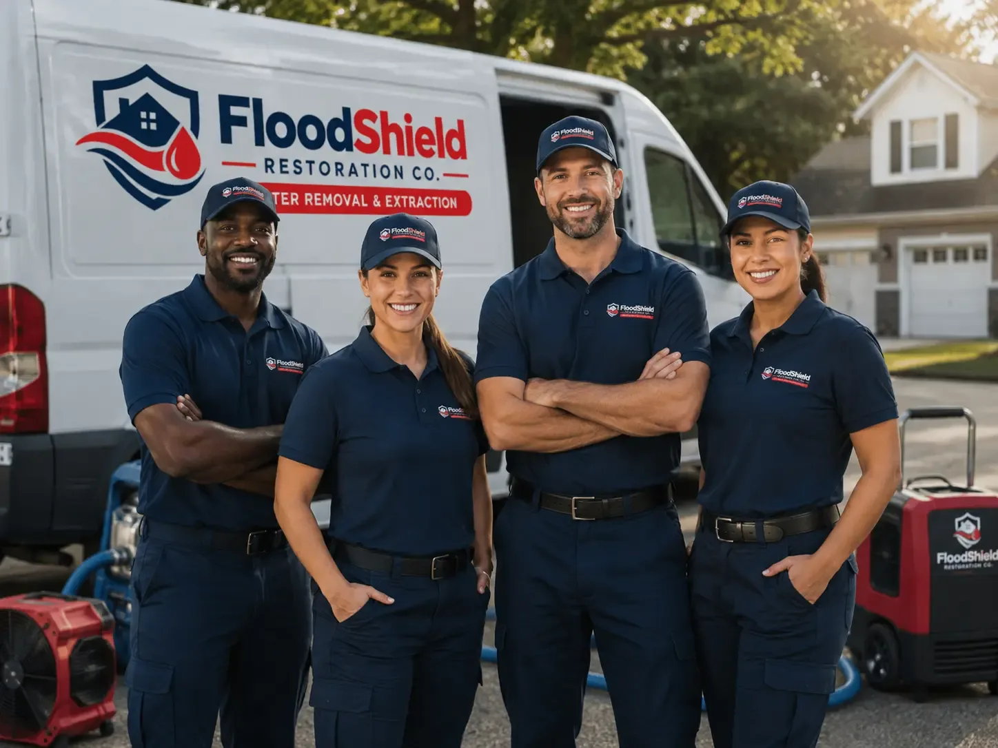 Flood Damage Restoration company in Belford, NJ